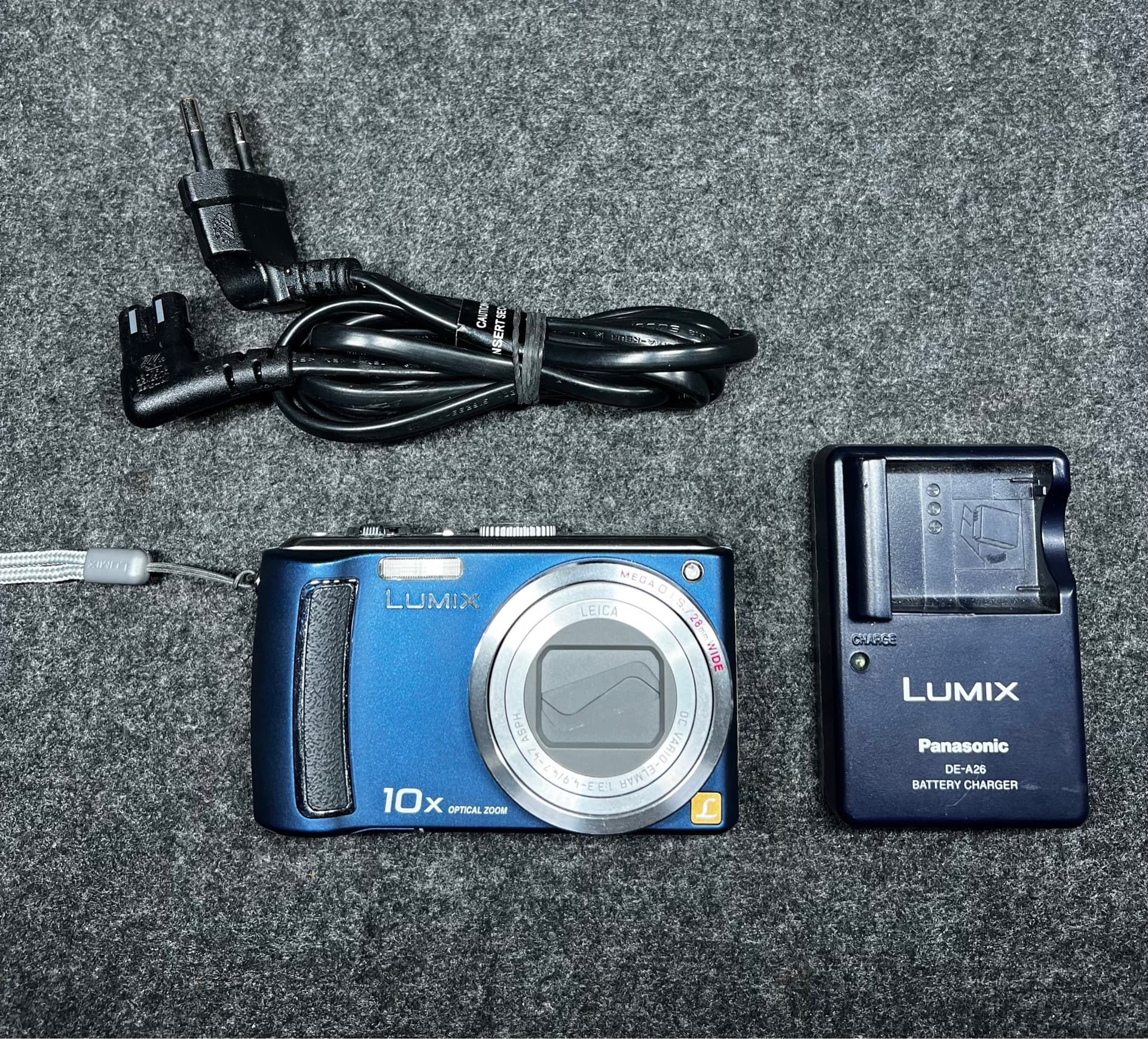 Panasonic Lumix DMC-TZ5 - Marinblå (9Mpx)