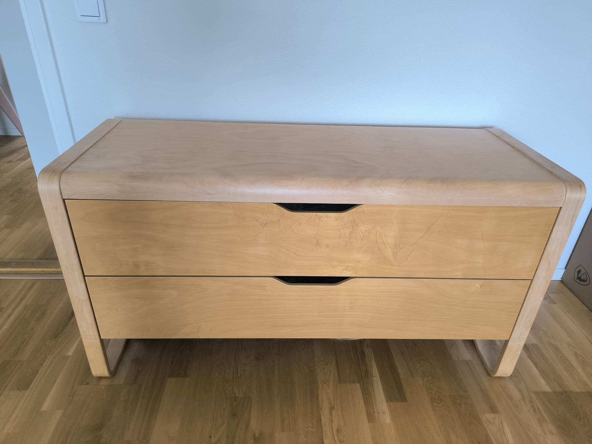Ikea Anes solid wood dresser/Byrå | 68.5x130x50cm (h, w, d)