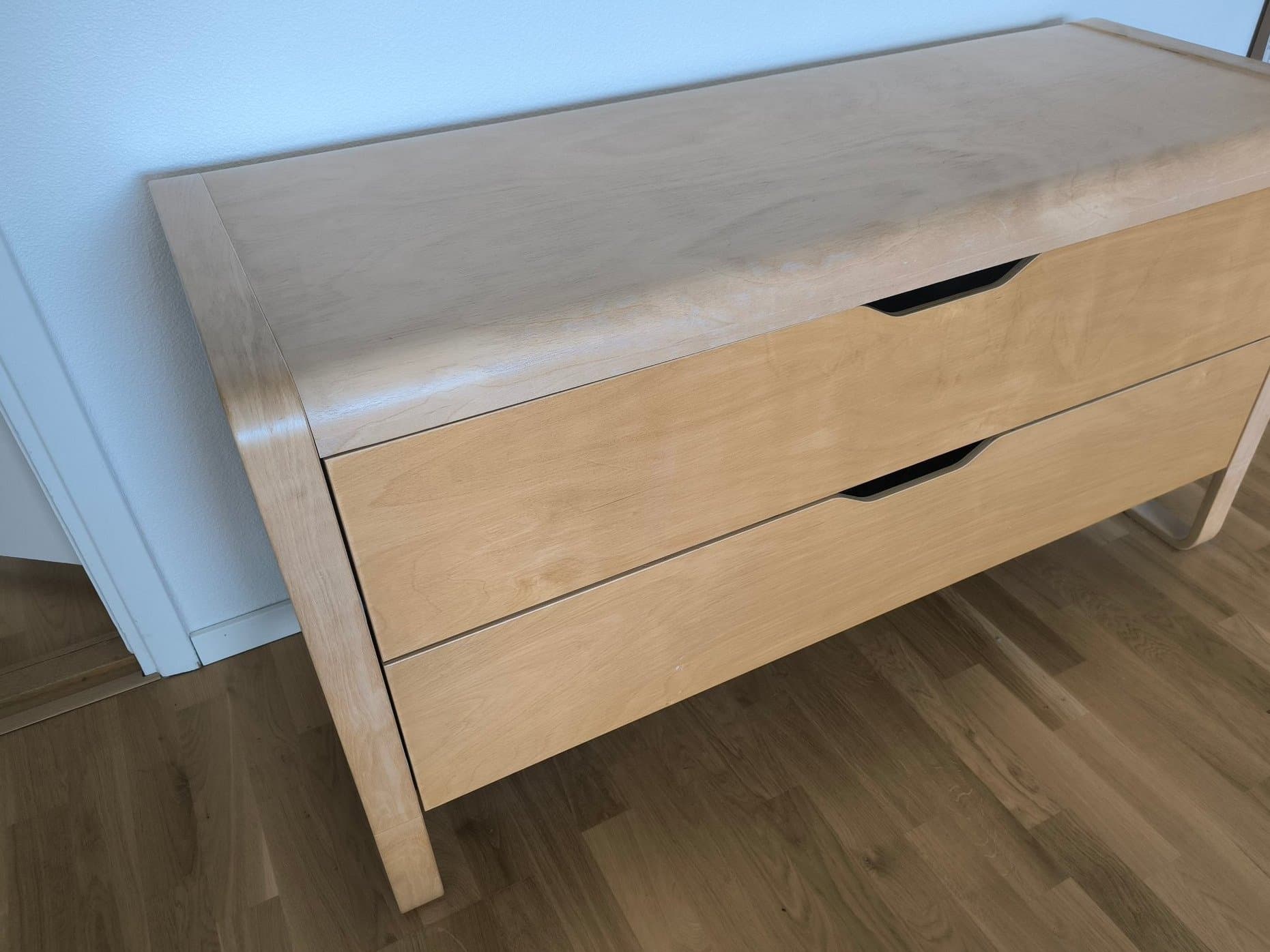 Ikea Anes solid wood dresser/Byrå | 68.5x130x50cm (h, w, d)