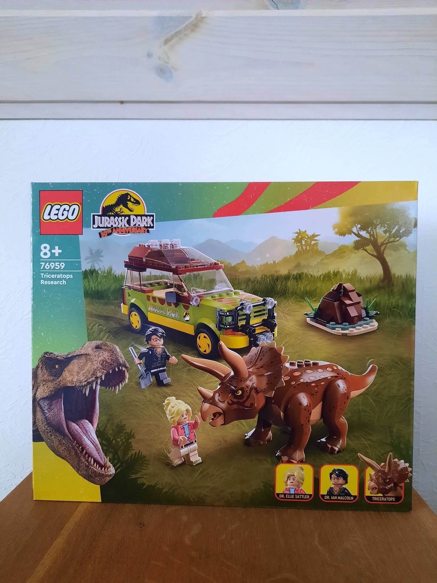 Lego Tricertops Research Jurassic Park 76959