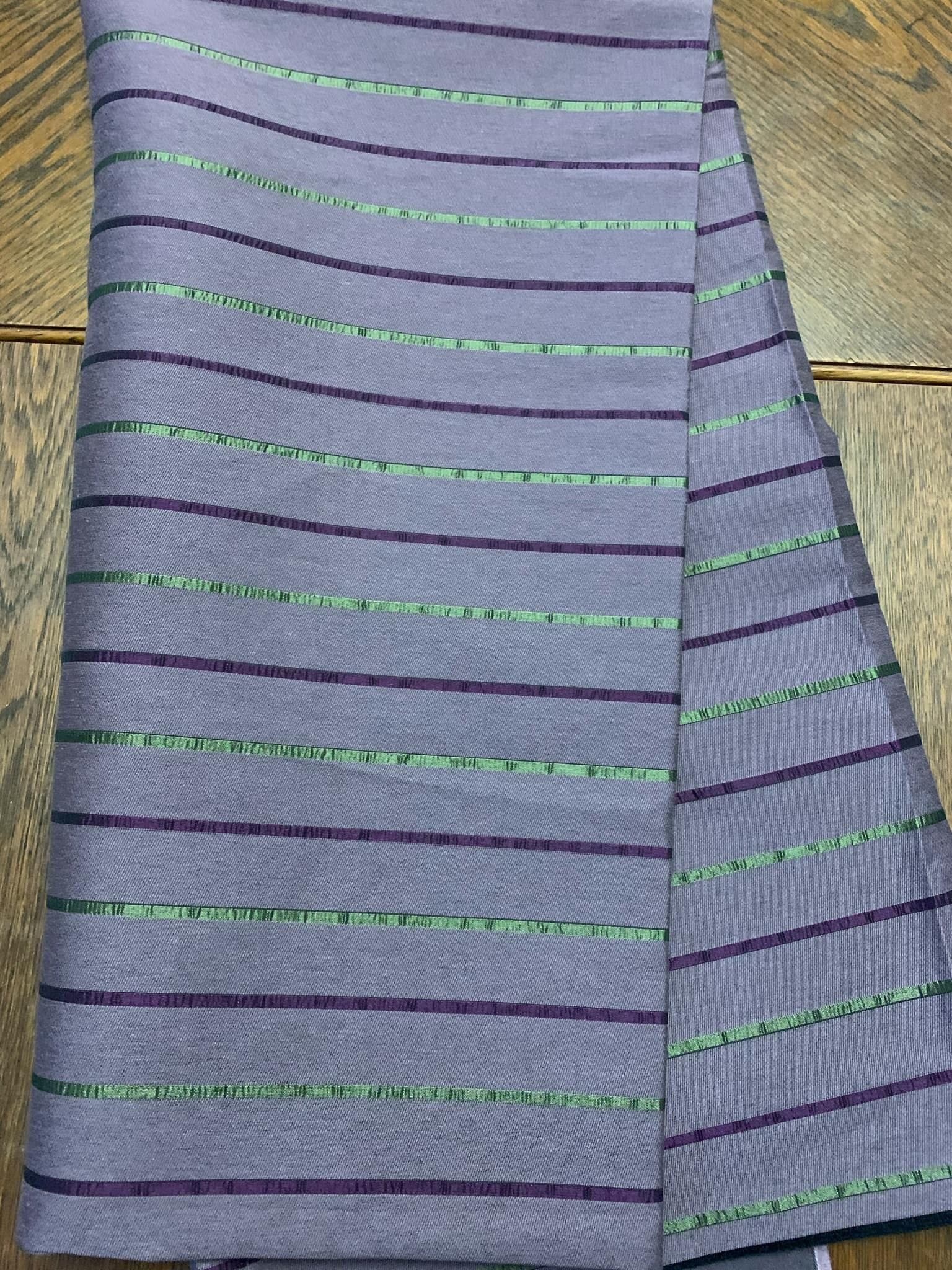 Möbeltyg 140*250 cm stuv, tättvävt tyg, klä om möbler, duk, randigt, retro