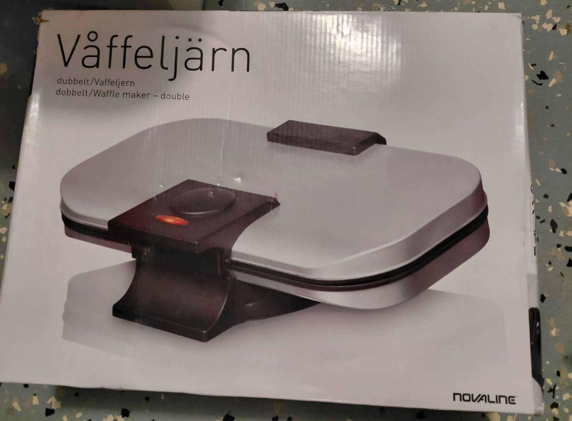 Novline Våffeljärn Dubbelt