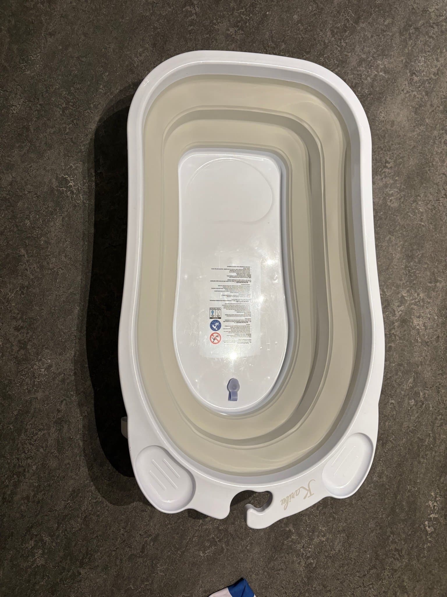 Karibu hopfällbart babybadkar