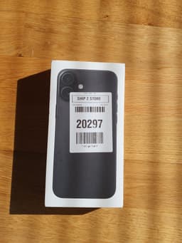 iPhone 16 Plus Svart