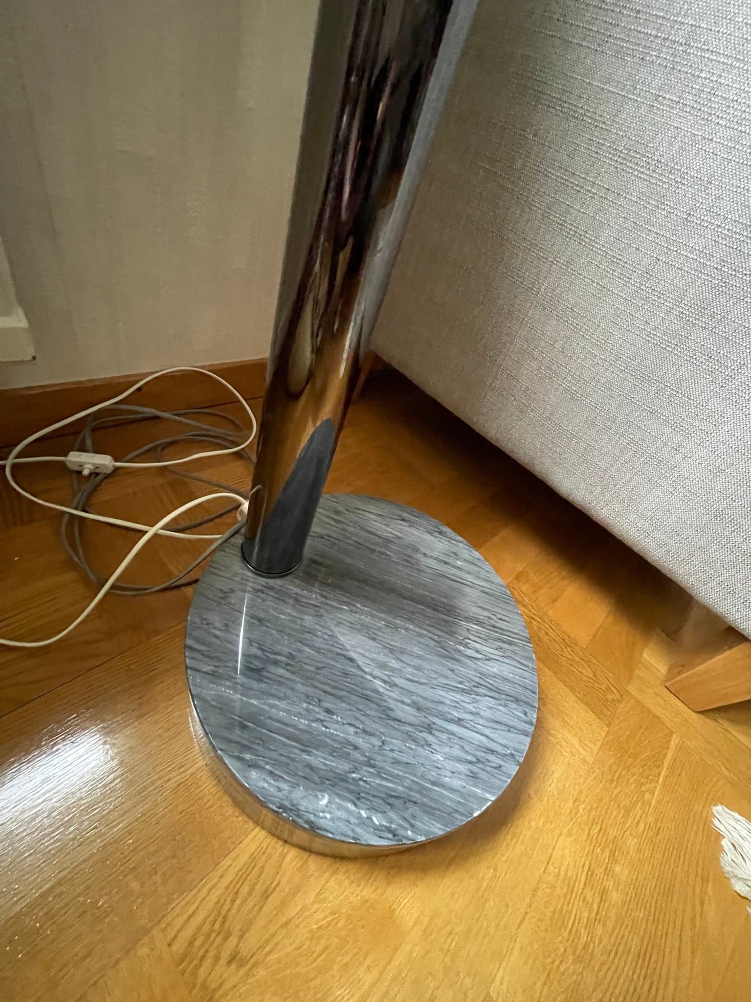 Golvlampa med fem armar