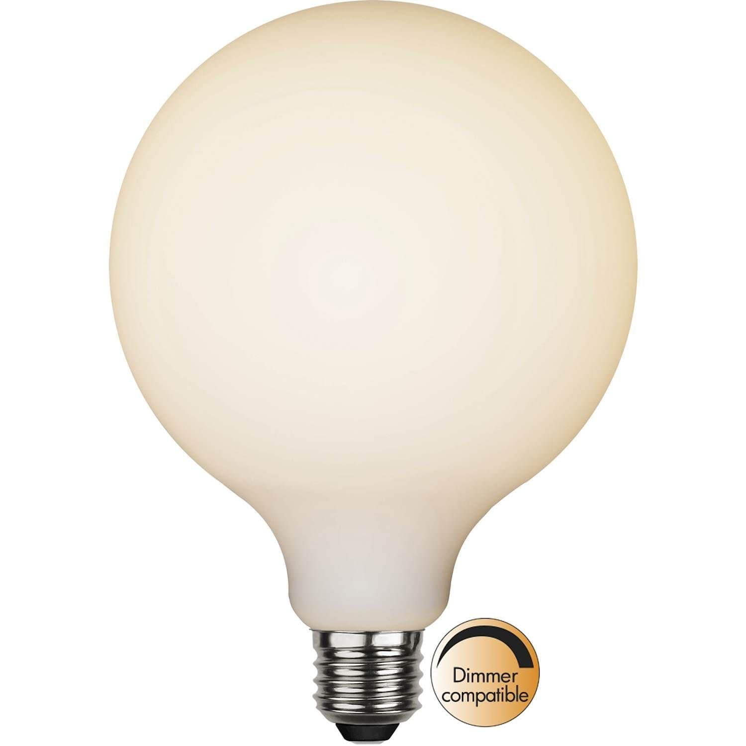 NYA! 2st LED Stor Glob E27 5w=35w 400lm Dimbar ST151 Star Trading 363-43-1