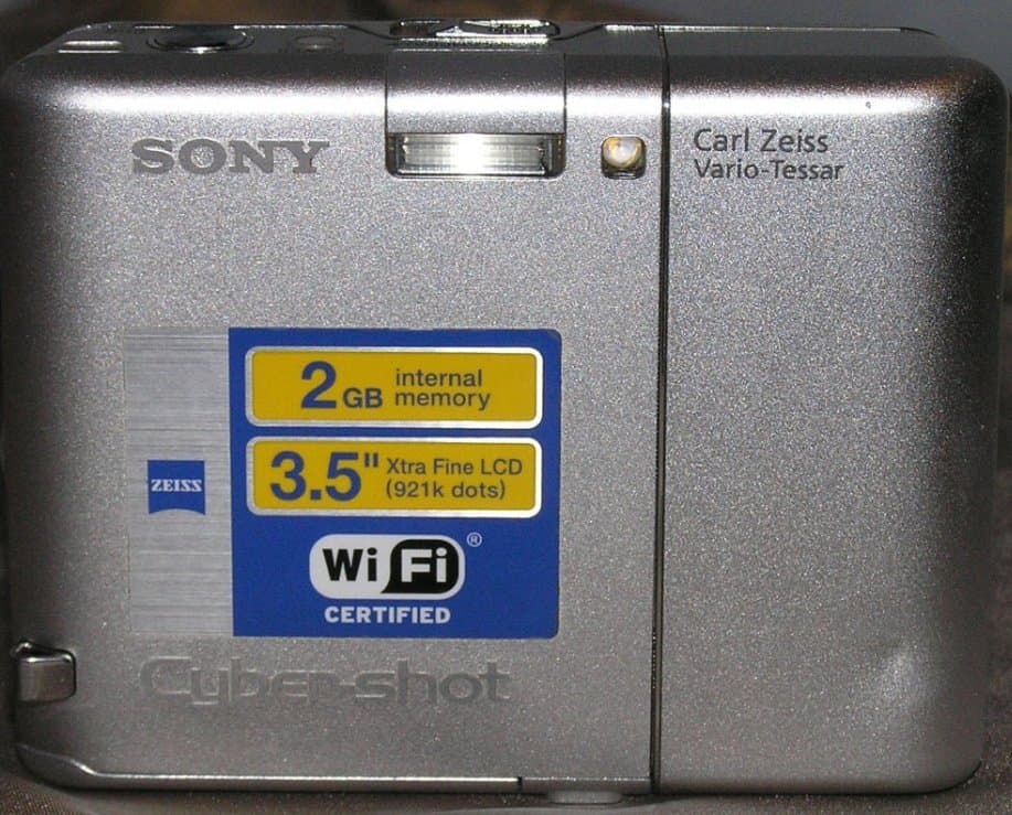 Sony Cyber-shot DSC-G1 digitalkamera (den enda som auktioneras ut i Europa)