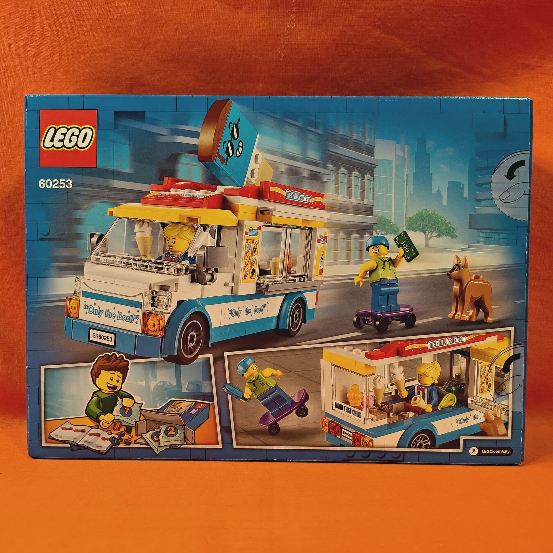 LEGO CITY "60253 - Glassbil" NY & OÖPPNAD
