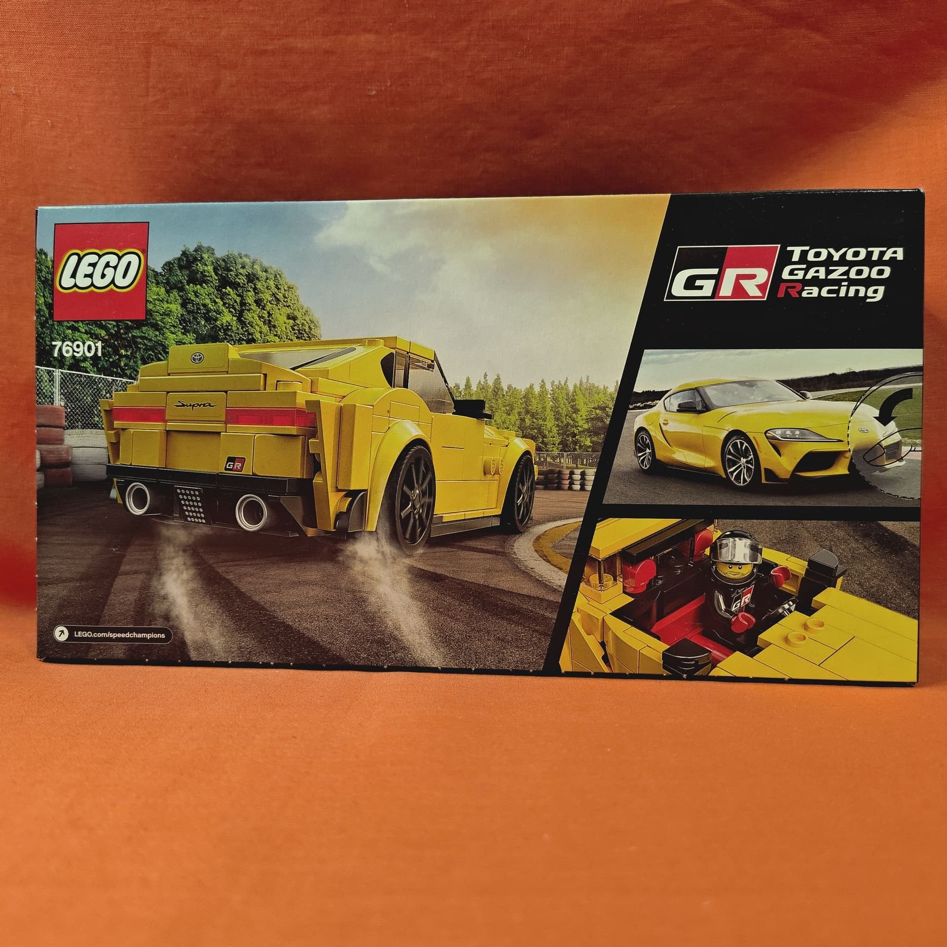 LEGO Speed Champions "76901 - Toyota GR Supra" NY & OÖPPNAD