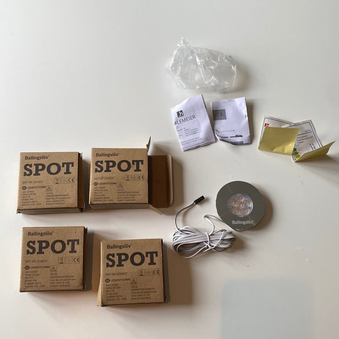 Ballinglöv LED Spotlights, LEDSPOT12VMW