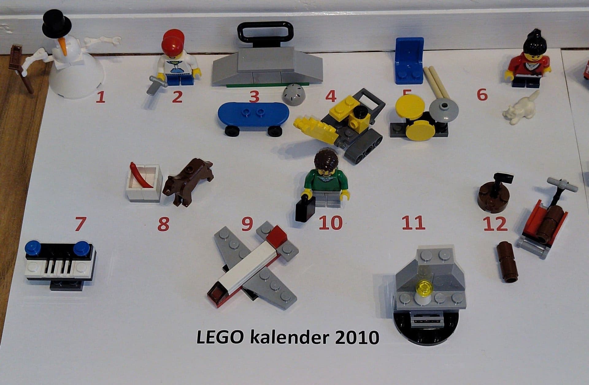 LEGO City 2824 Julkalender 2010 - Komplett
