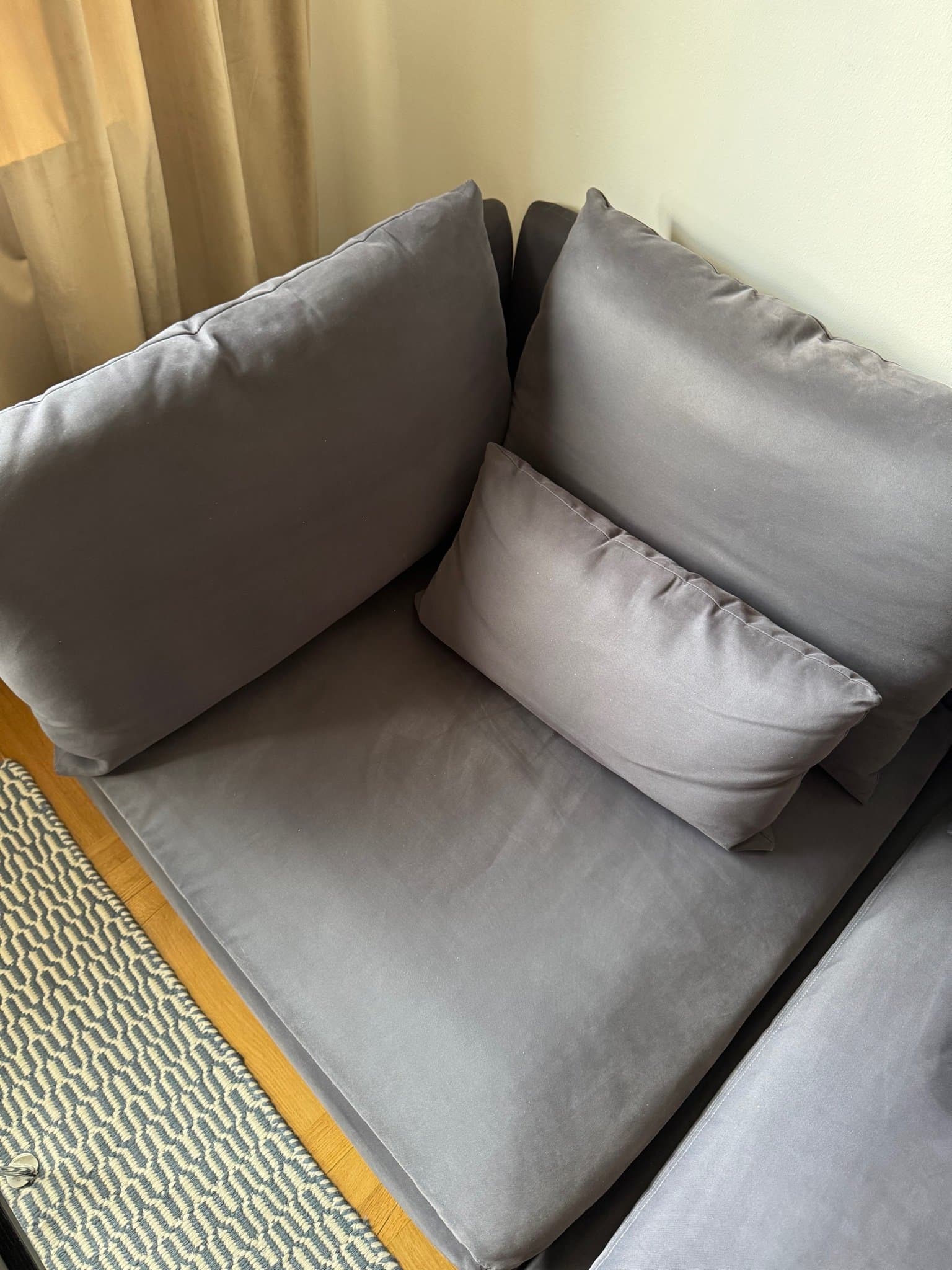 IKEA SÖDERHAMN 4-sitssoffa med schäslong