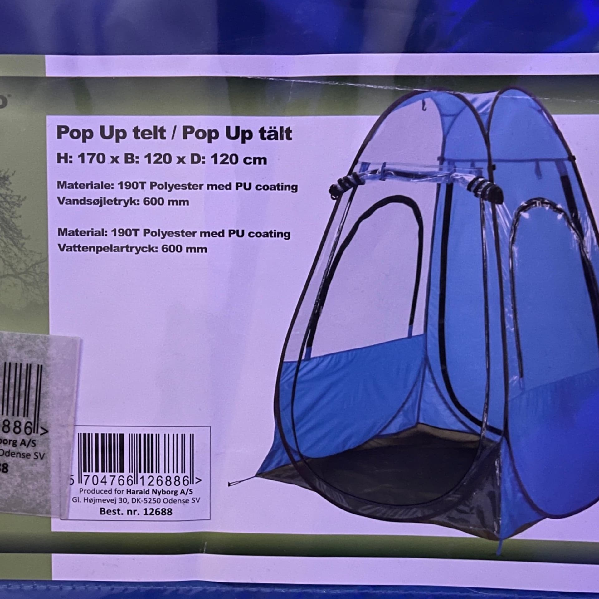 Tält Popup Strand/Fotboll/Fiske mm