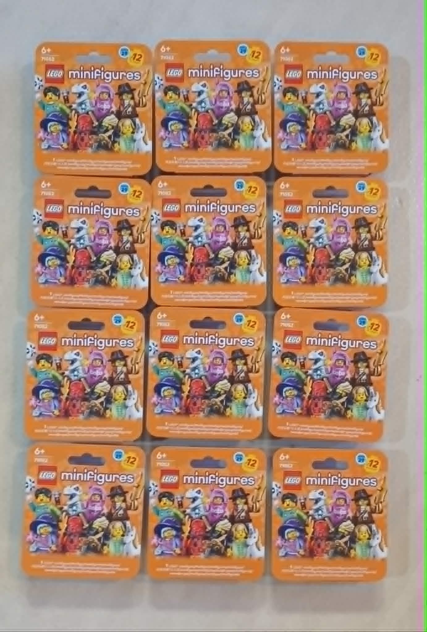 12st, LEGO Minifigures Serie 29 , 71052 Komplett serie, oöppnade, helt nya