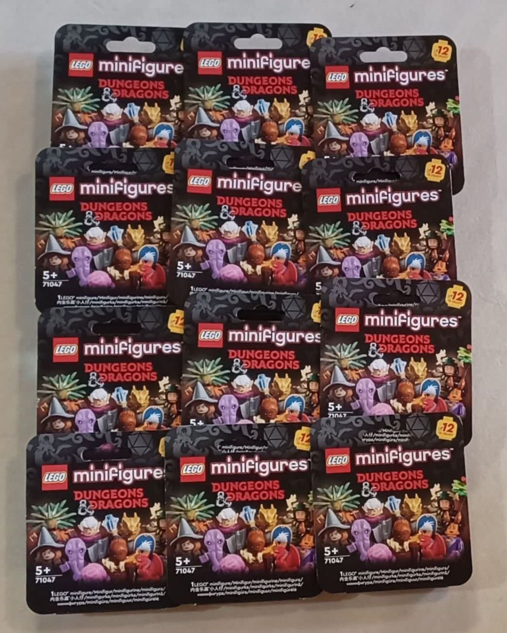 12st Minifigur serie 71047, dungeons & dragons. Helt nya, oöppnade