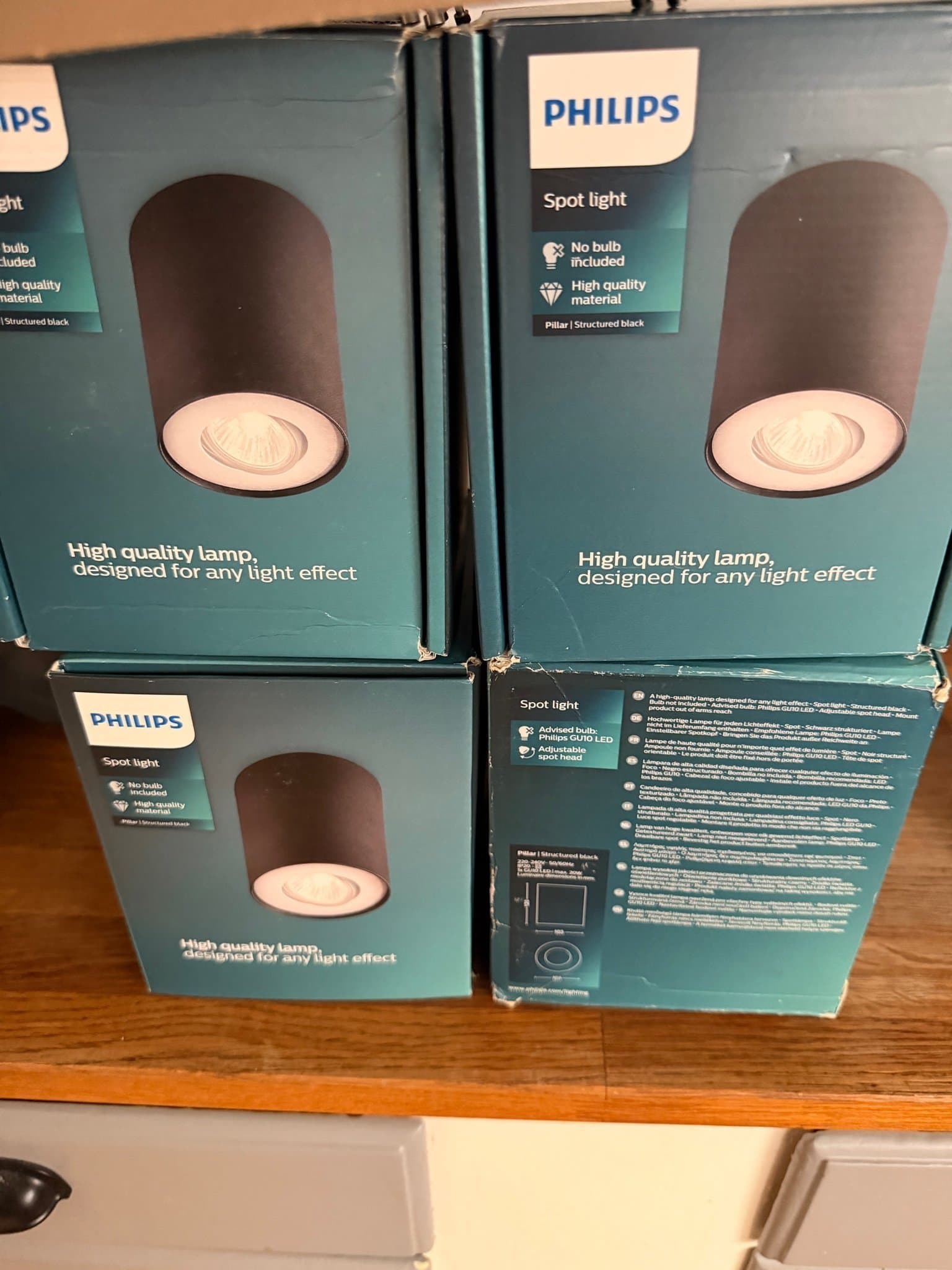 Philips Spotlights med smarta hue LED-lampor 5st