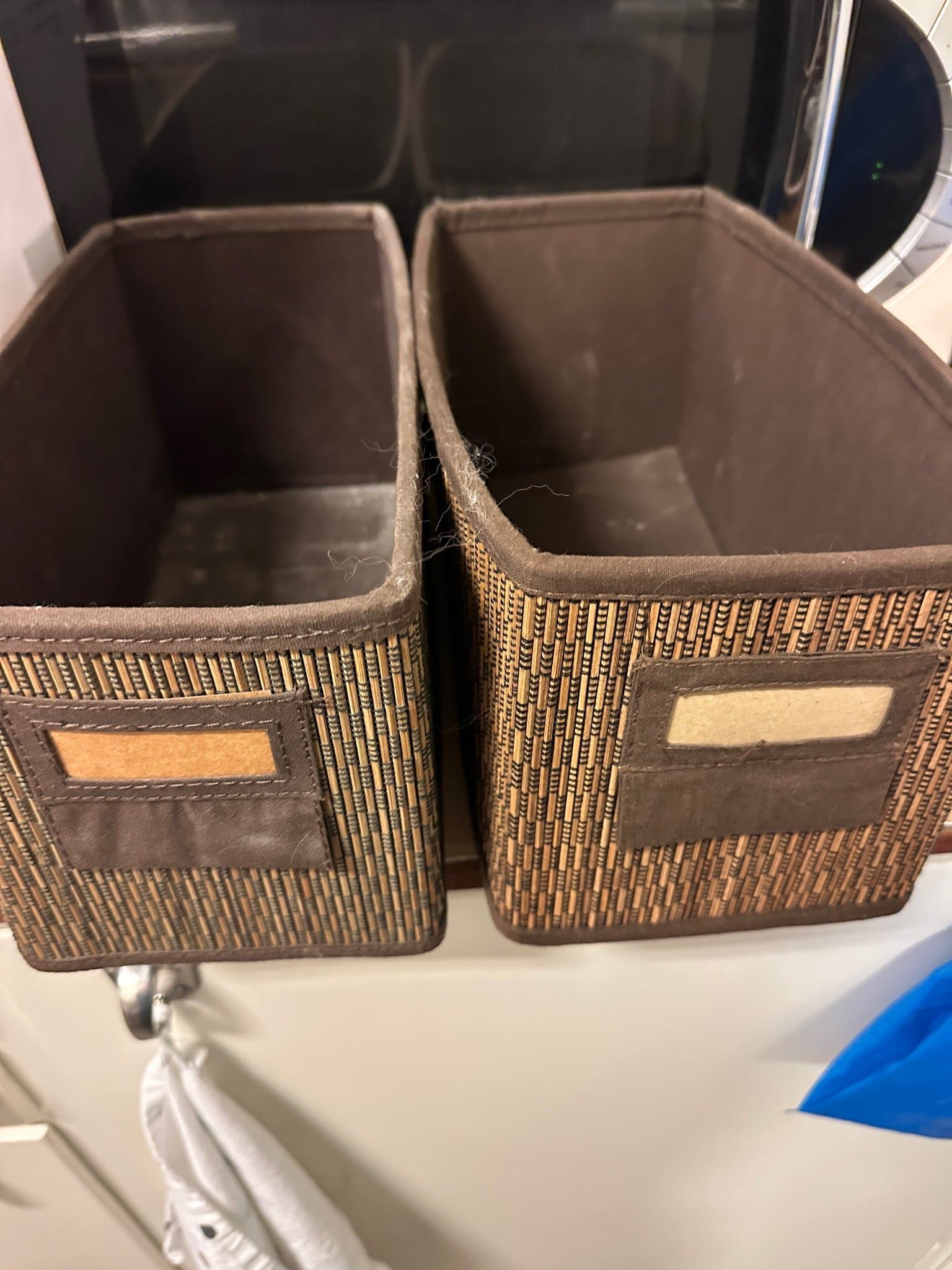 Förvaringskorgar i bambu