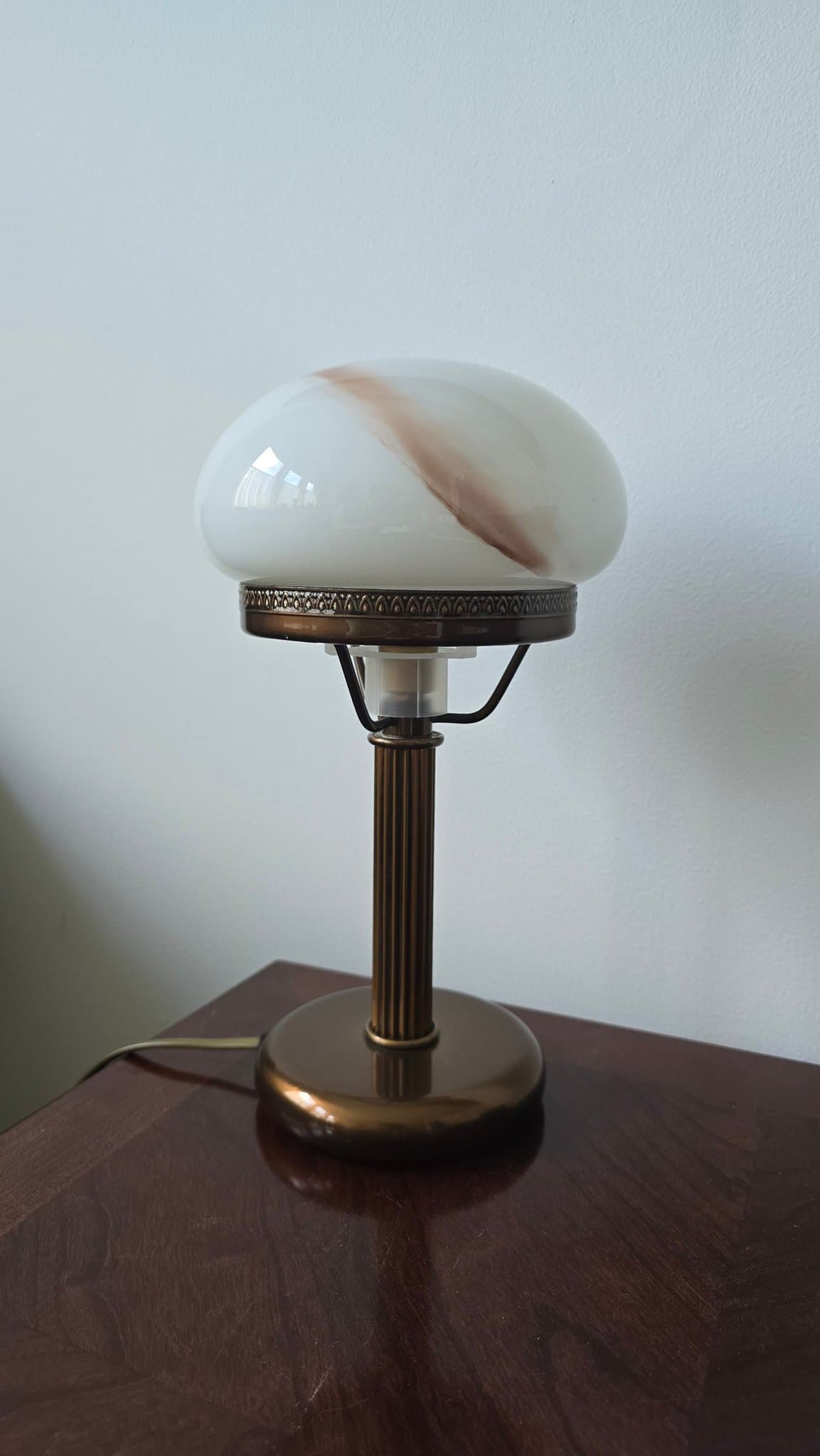 Retro Strindbergslampa, Sjömarkens Armatur TYP 1138 Bordslampa