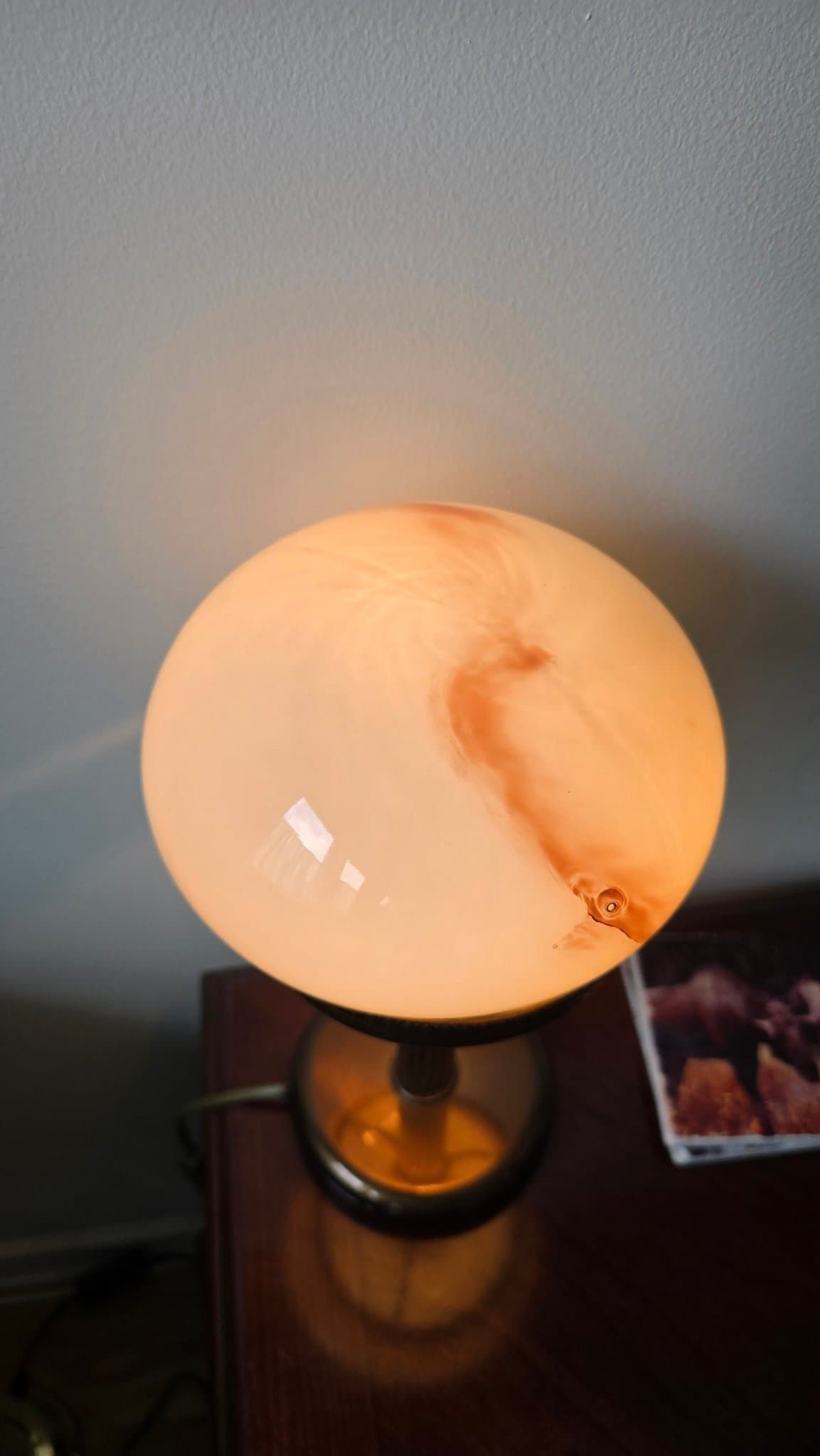 Retro Strindbergslampa, Sjömarkens Armatur TYP 1138 Bordslampa