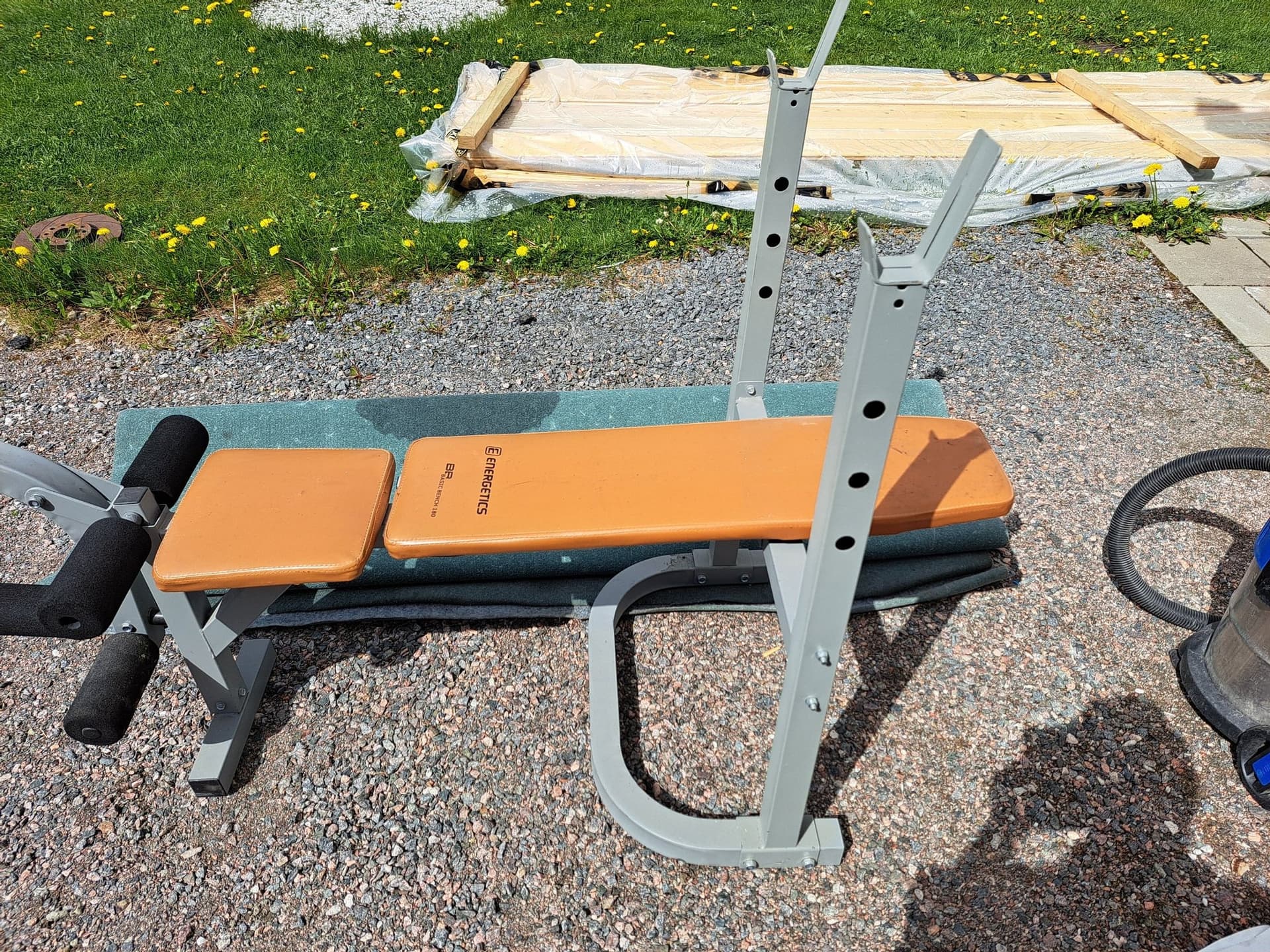 Träningsbänk Energetics Basic Bench 180 OBS nytt pris