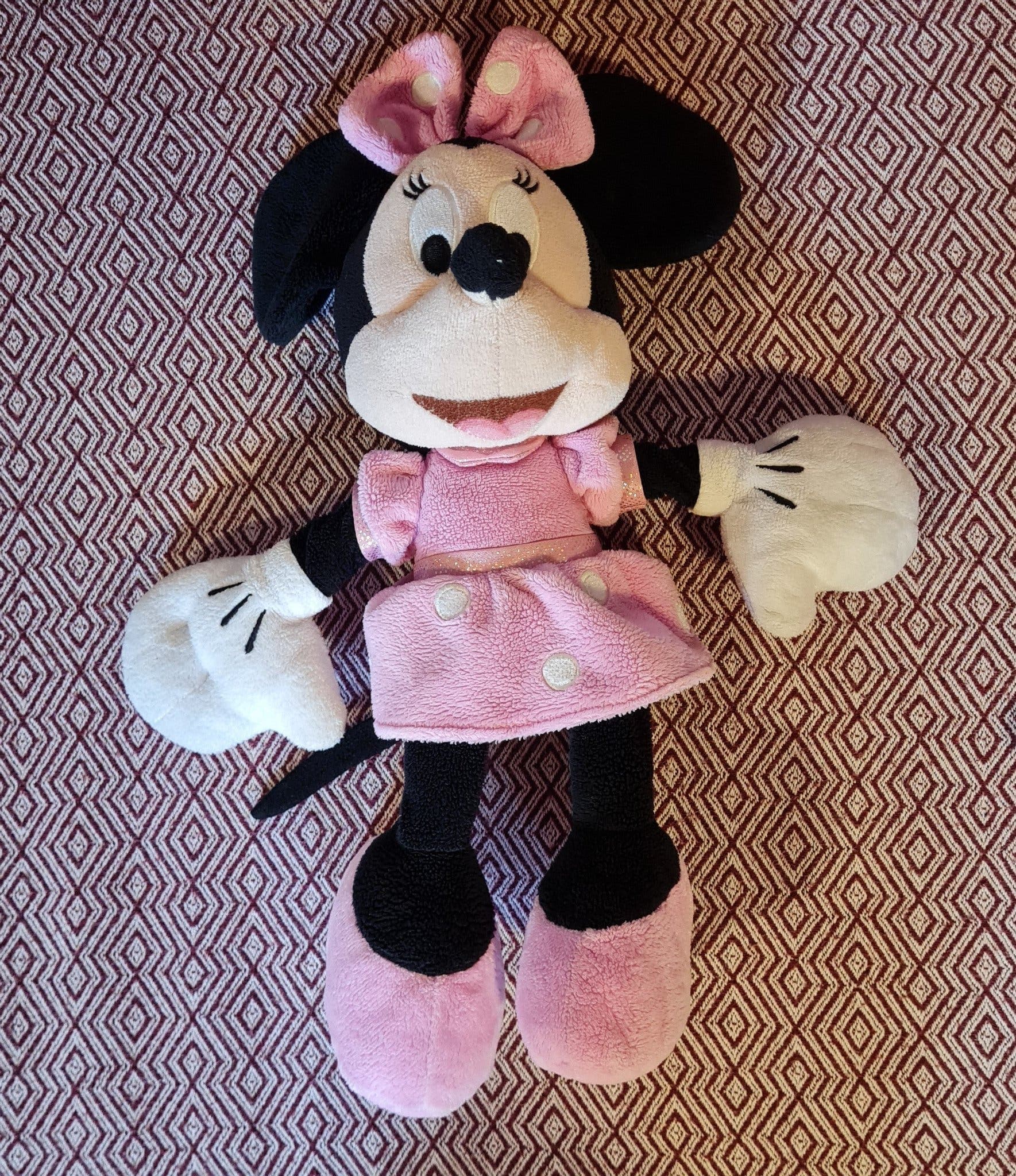 Mjuk Minnie Mouse-mjukisfigur
