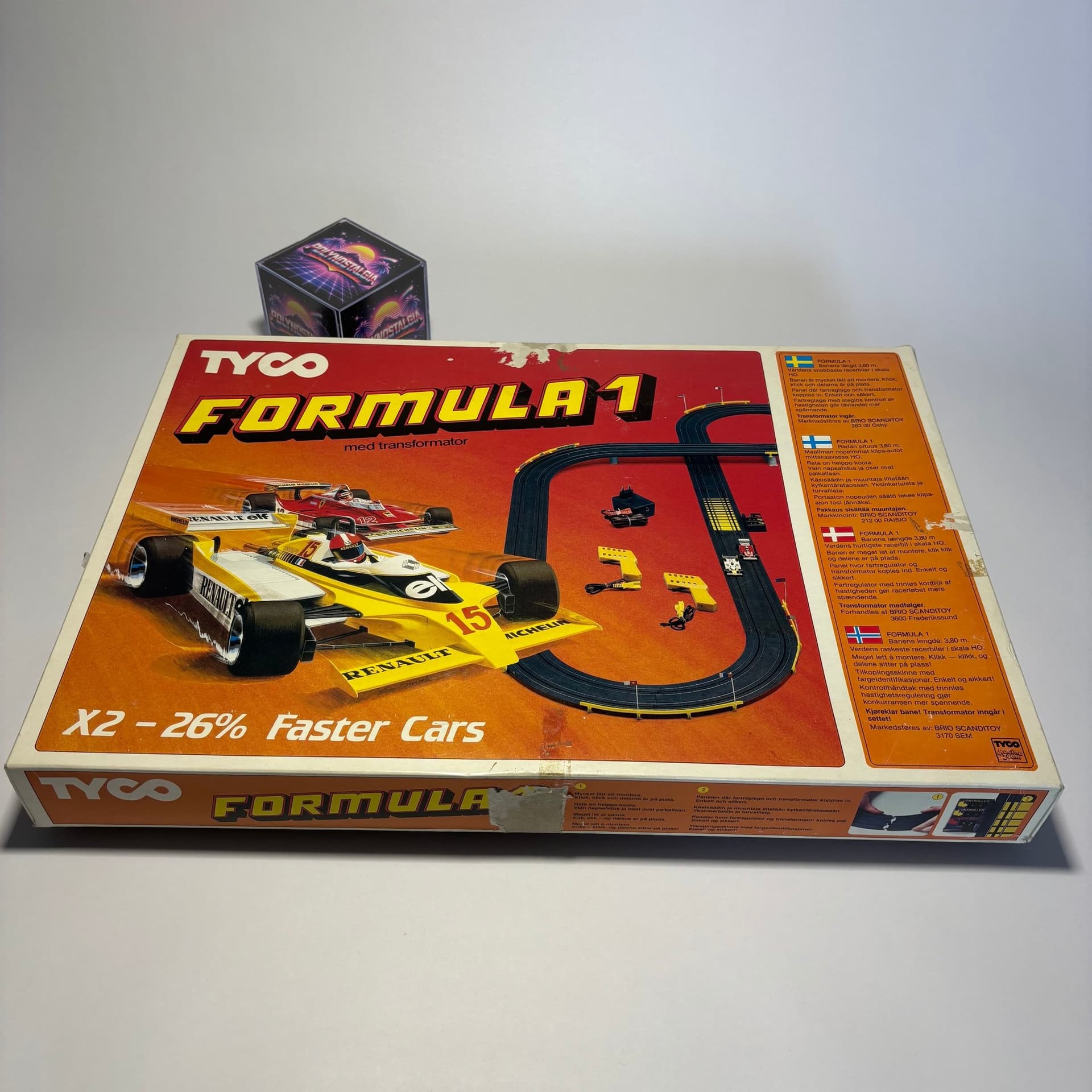 Formula 1 , Utbyggnadssats och Pro Lap Counter - TYCO