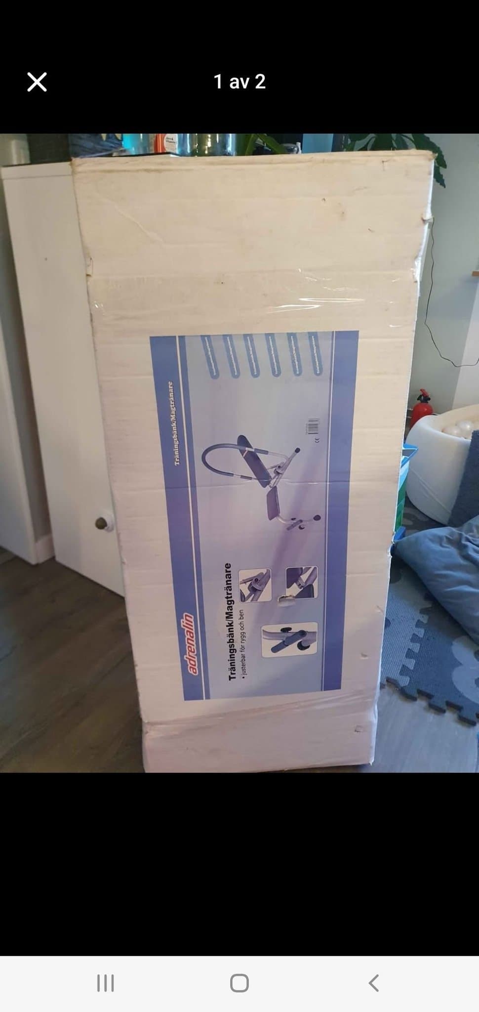 Träningsbänk Magtränare Adrenalin