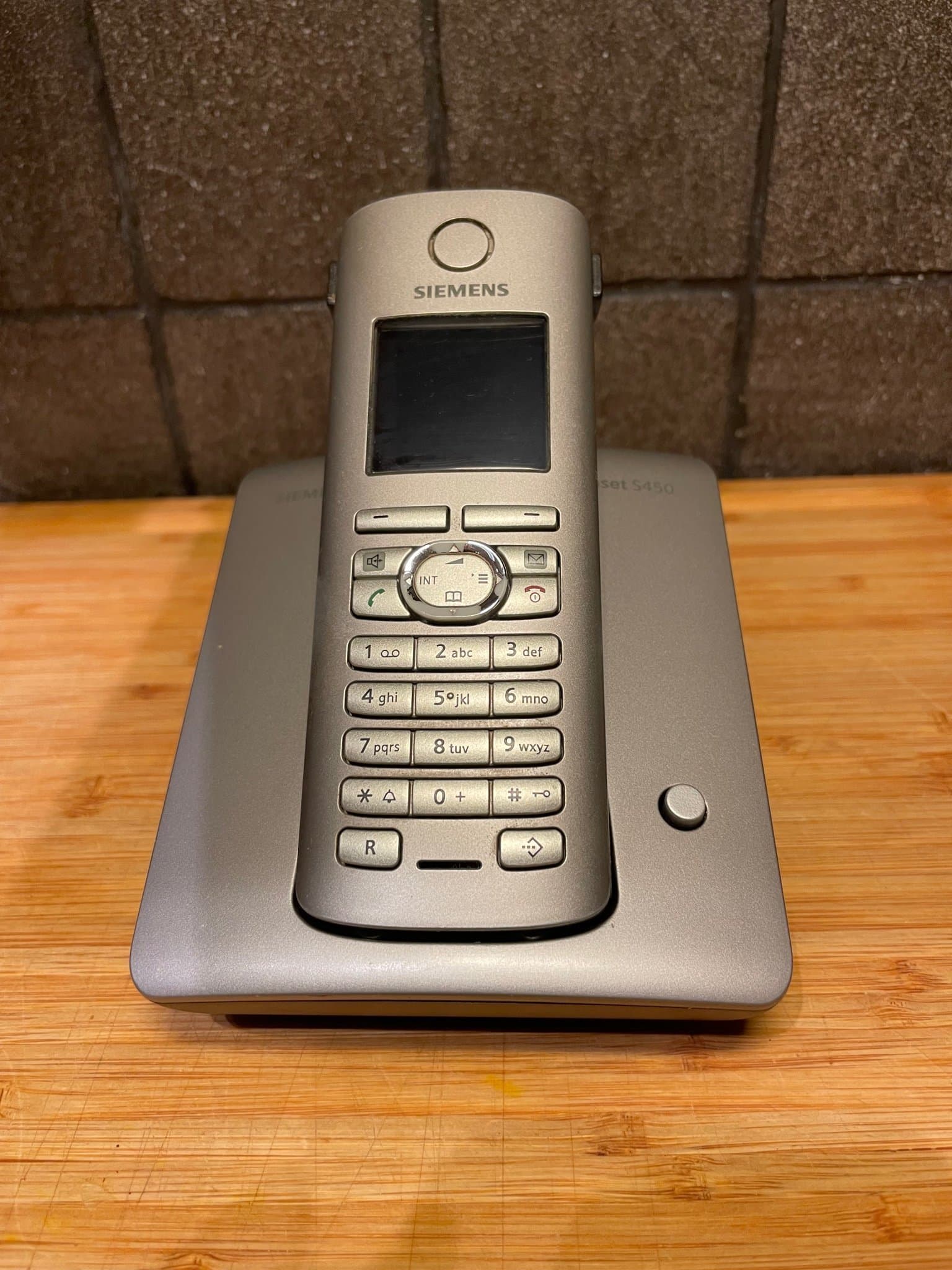 Siemens Gigaset S450 trådlös telefon – fullt fungerande