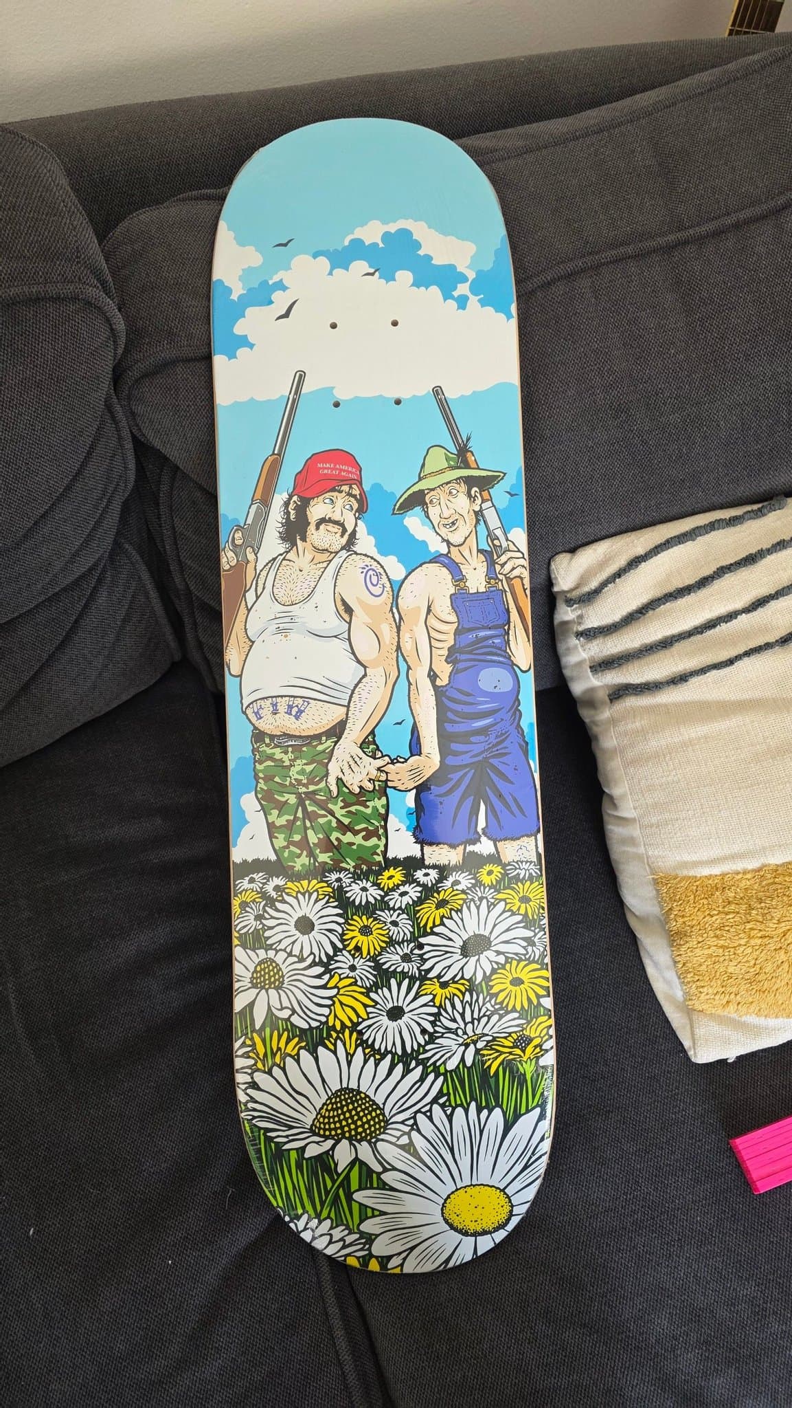 Supreme sean cliver Skateboard Deck "guns"