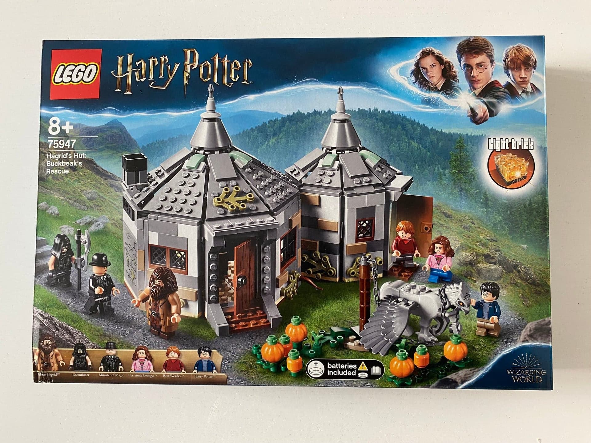 LEGO 75947 Harry Potter Hagrids Hut oöppnad