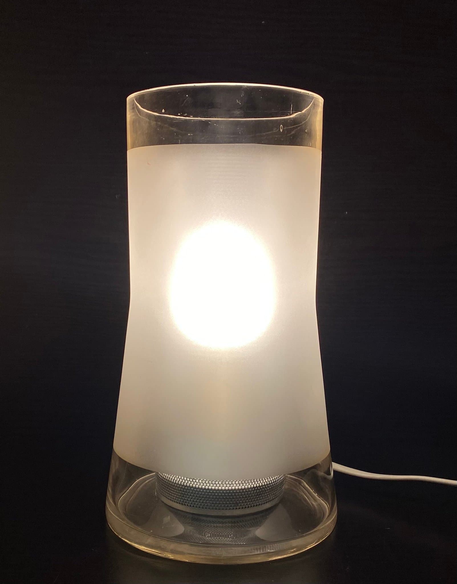Vintage IKEA bordslampa B9919 - 80tal 90tal - Handtillverkad - Glaslampa - Retro
