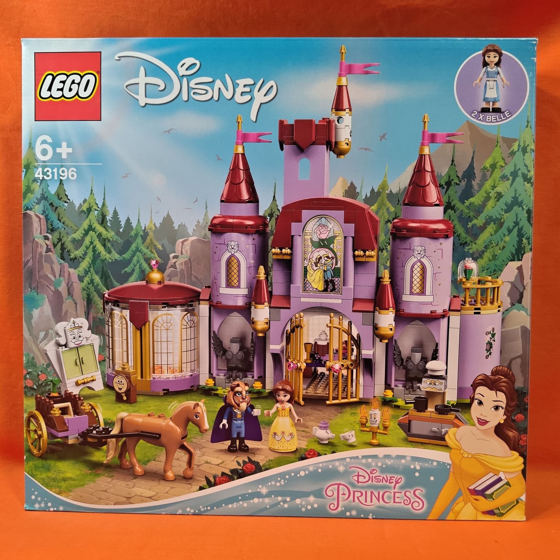 LEGO Disney™ "43196 - Belle och Odjurets slott" (NY & OÖPPNAD)