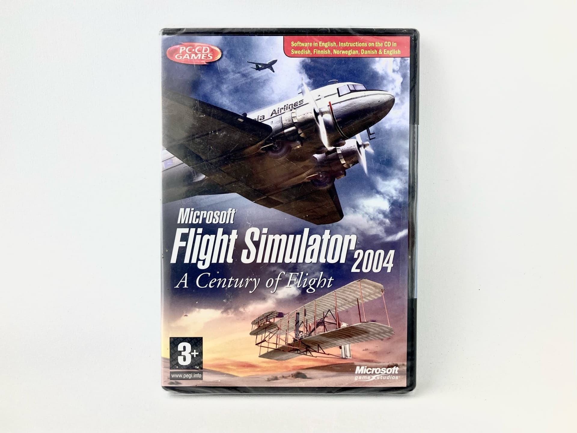 Oöppnad - Flight Simulator 2004 - A Century of Flight - Microsoft PC Inplastad