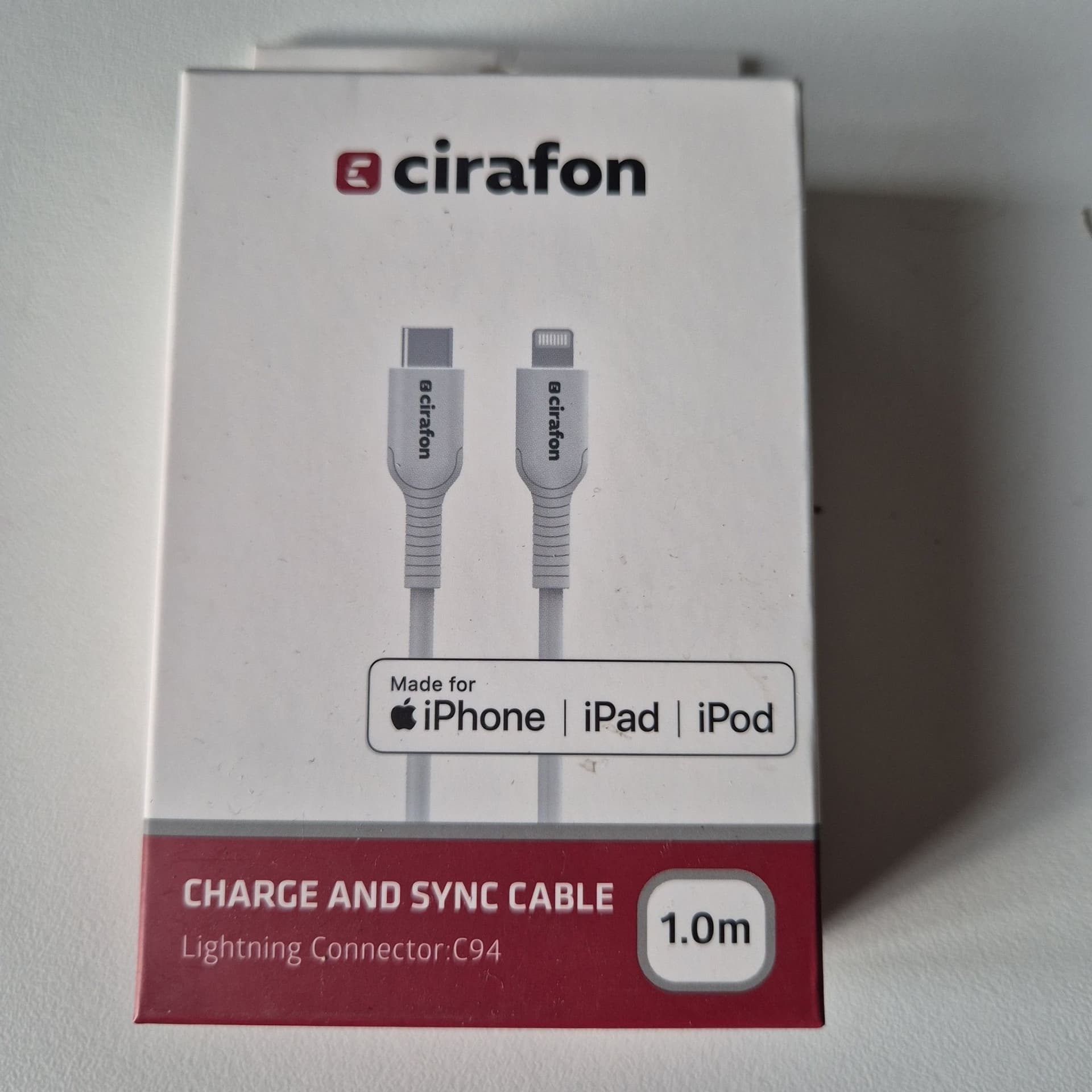 Ny/oanvänd! Cirafon Lightning/USB -C Connector