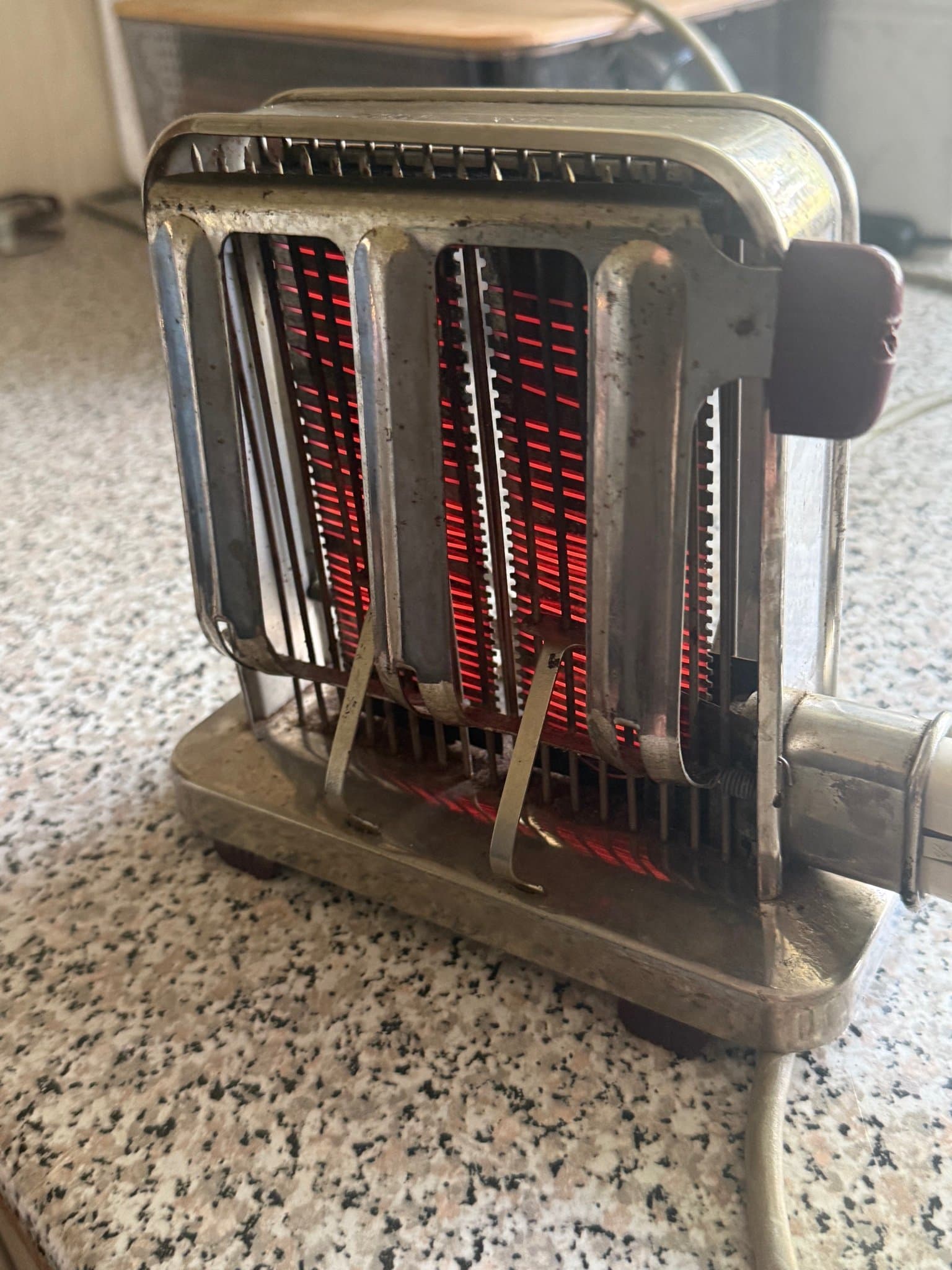 Vintage Brödrost Elktro Helios 1950-tal