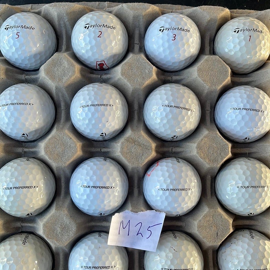 TaylorMade golfbollar, 20-pack Tour preffered