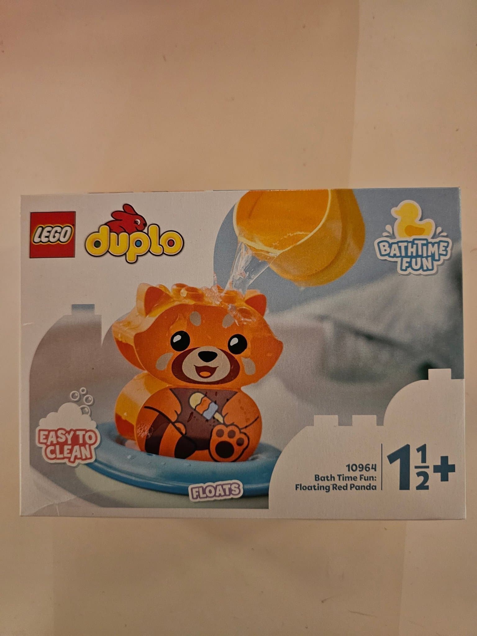 LEGO® DUPLO® Badleksak Röd Panda 10964 Nytt plomberad kartong