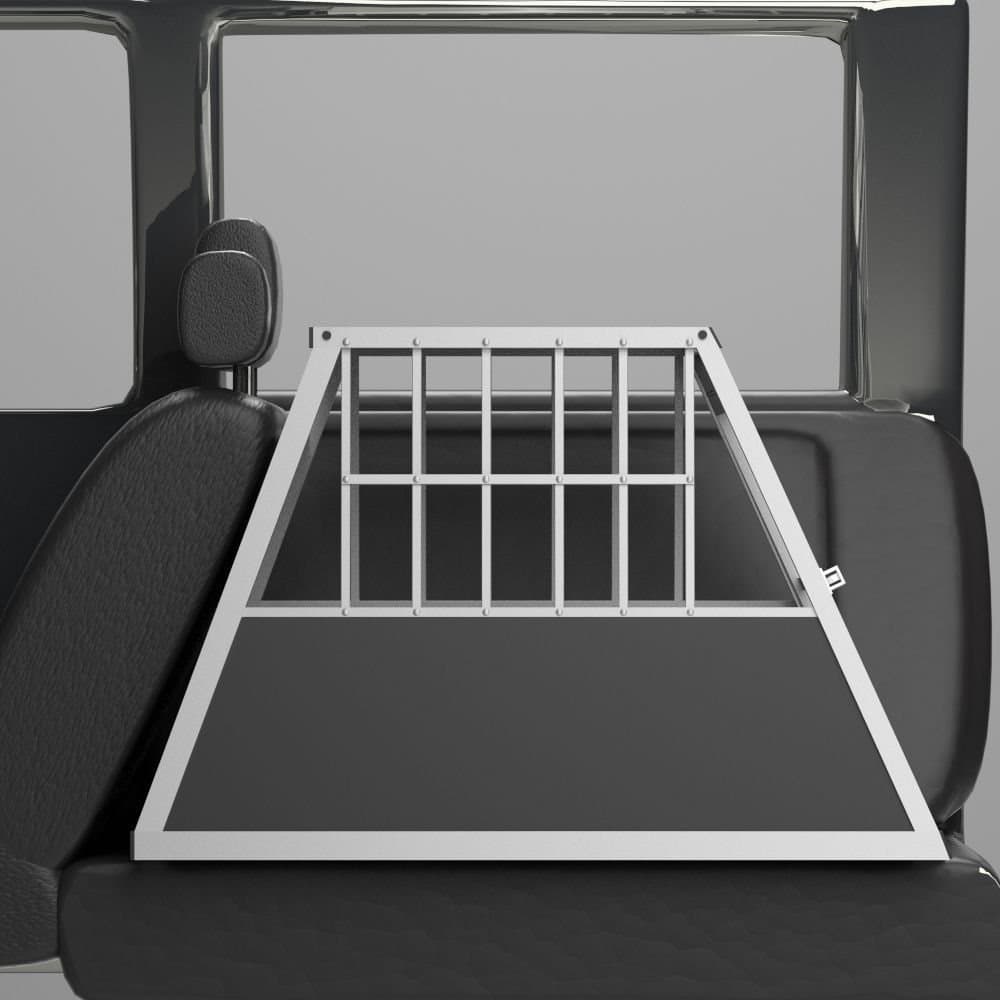 Fyndpris Hundbur Aluminium transportbur hundbox 90 trapets.