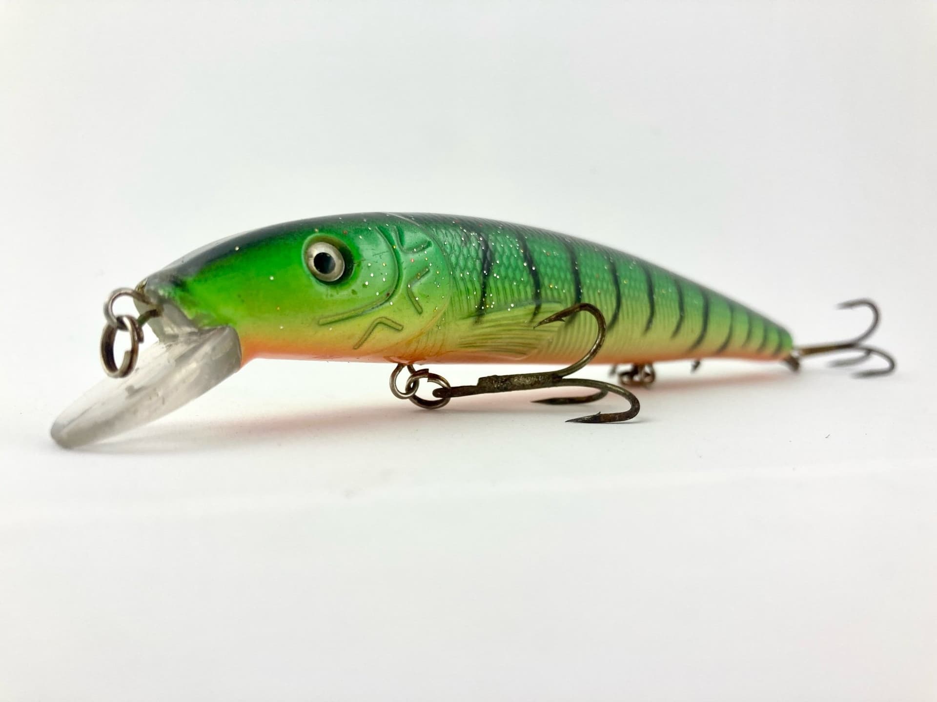 Fire tiger 16 cm – vintage gäddwobbler trollingdrag