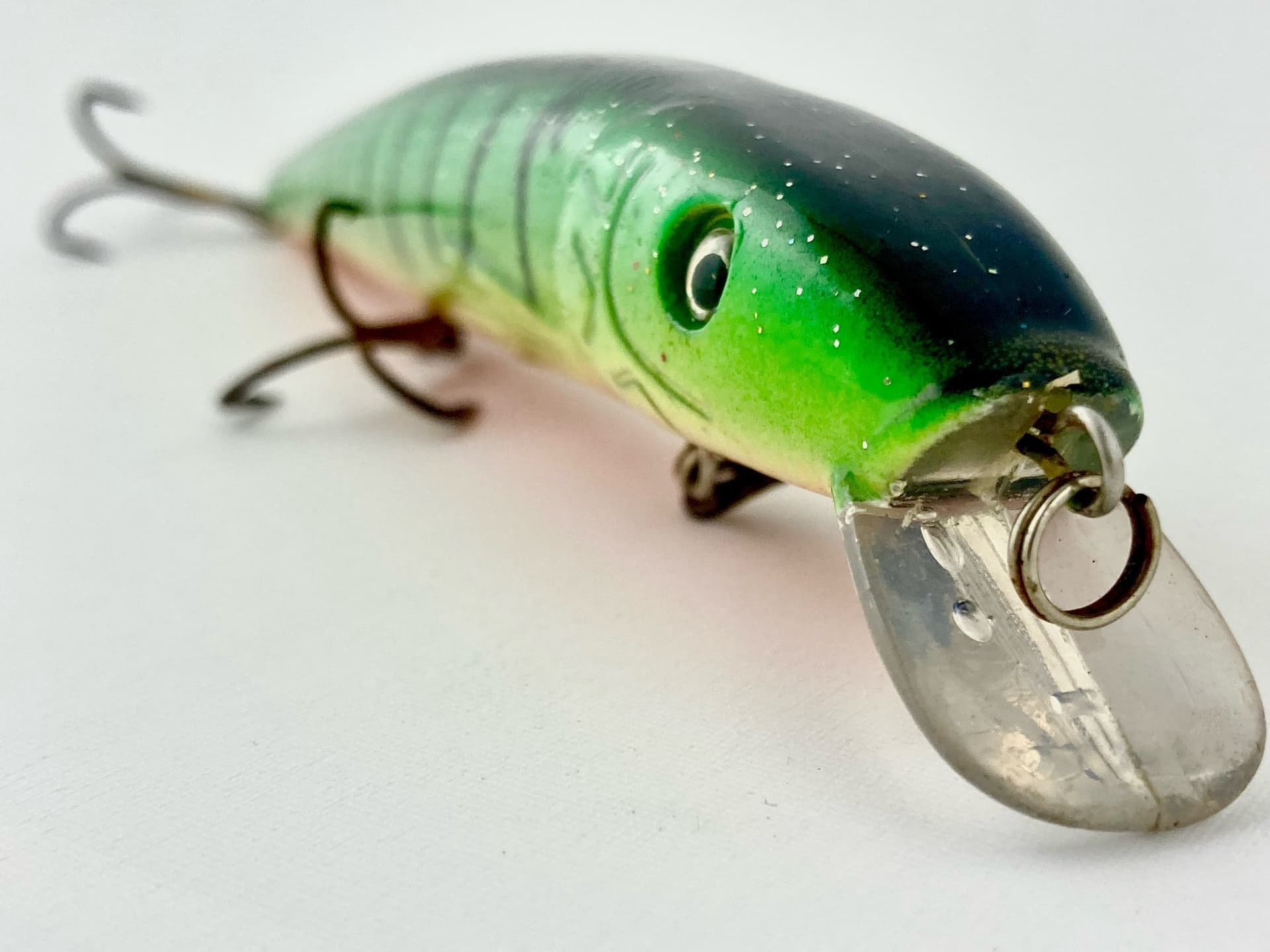 Fire tiger 16 cm – vintage gäddwobbler trollingdrag