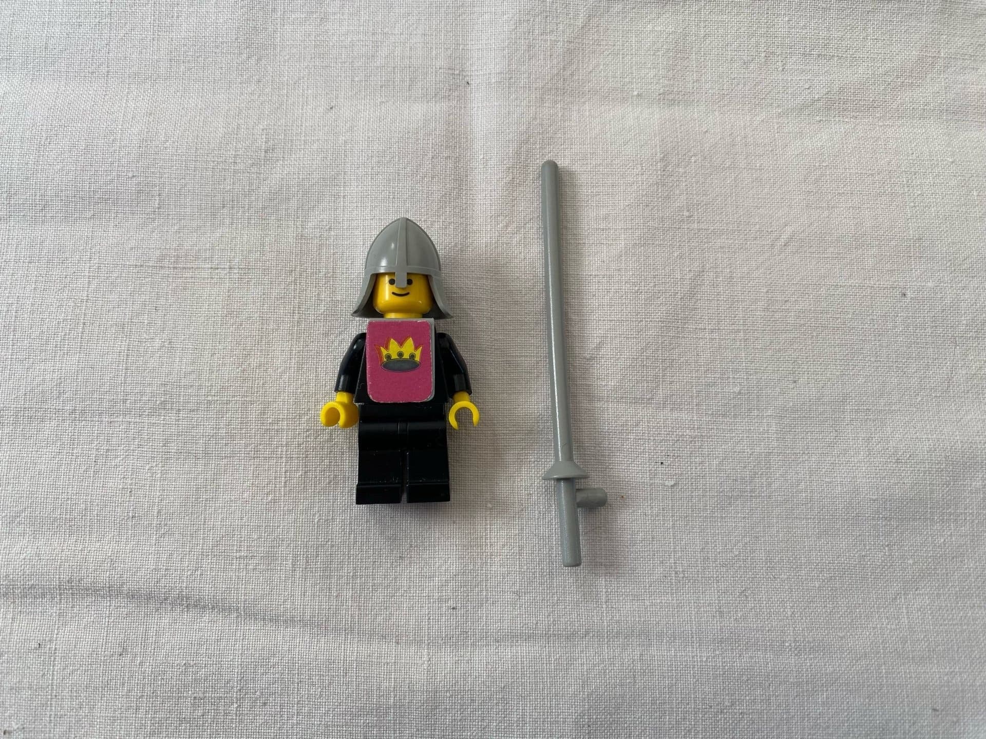 Lego minifigur till Gula Borgen - Fint skick! Set 375 - LEGO