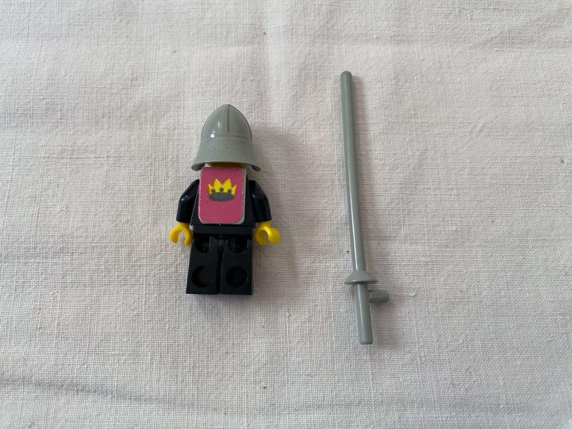 Lego minifigur till Gula Borgen - Fint skick! Set 375 - LEGO