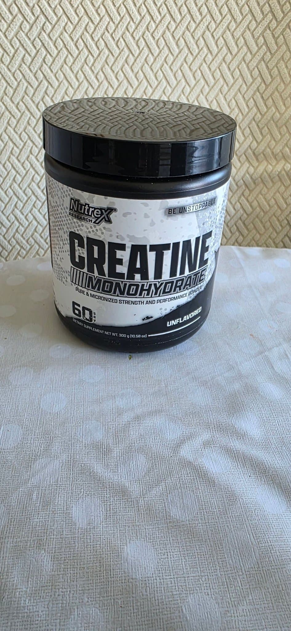 Nutrex Research Kreatin Monohydrat Oparfymerad 300g