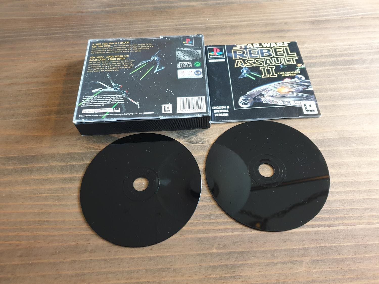 STAR WARS REBEL ASSAULT II PS1 BEG