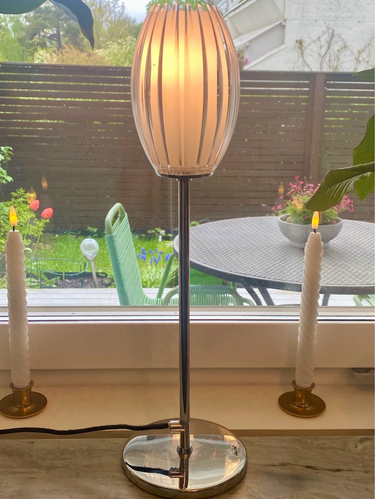 Herstal Tentacle Clear bordslampa 50 cm