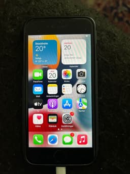 iPhone 7, 128 GB, Svart