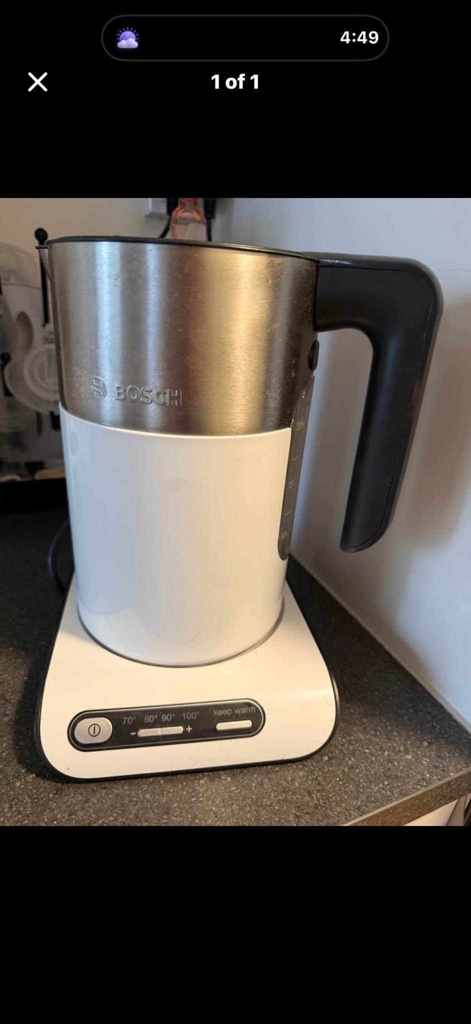 Bosch vattenkokare