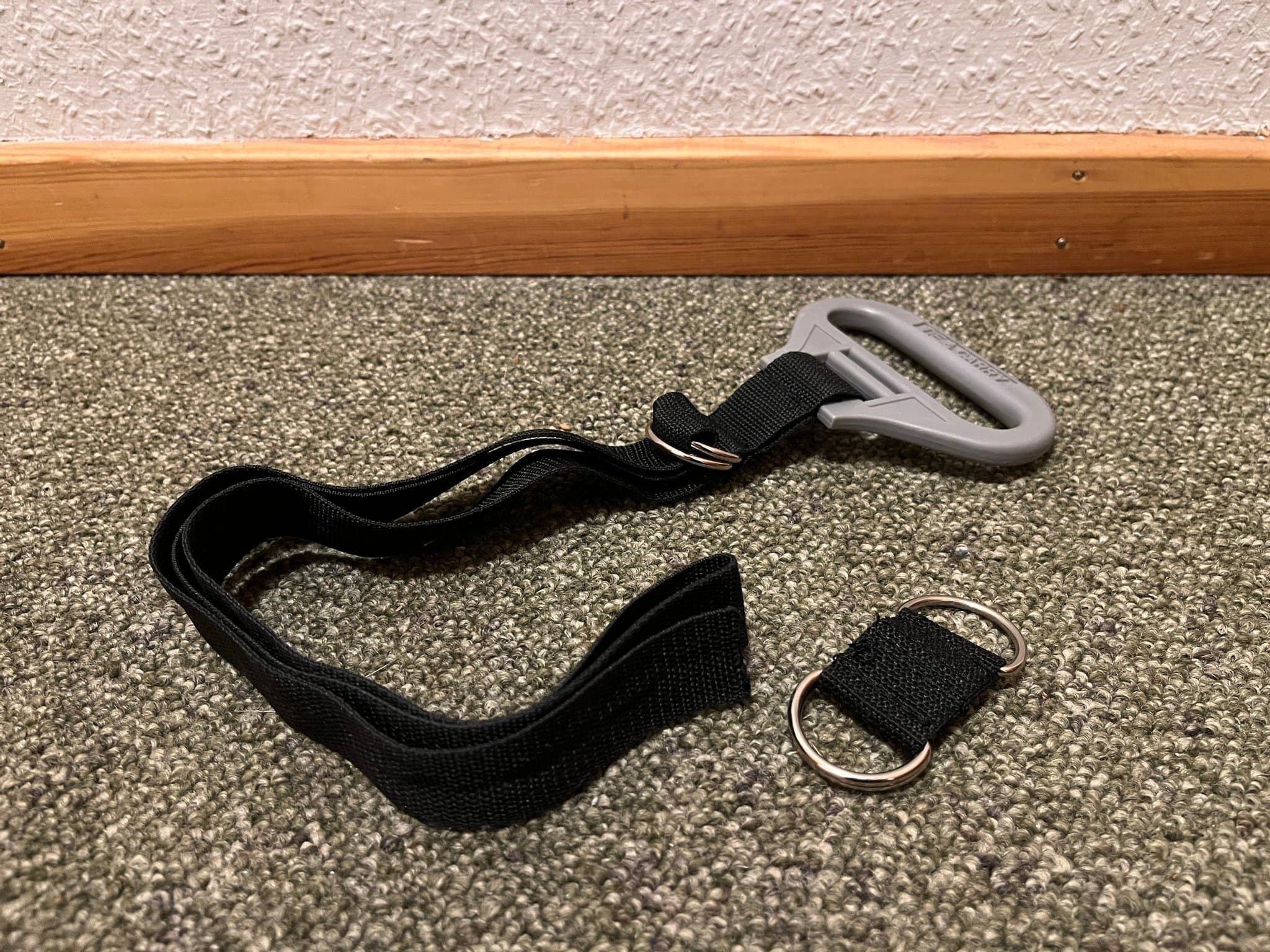 TIE & CARRY Bärrem med Handtag,Bärhandtag,Bärsele,Sele,Bäranordning–Nya/Oanvända