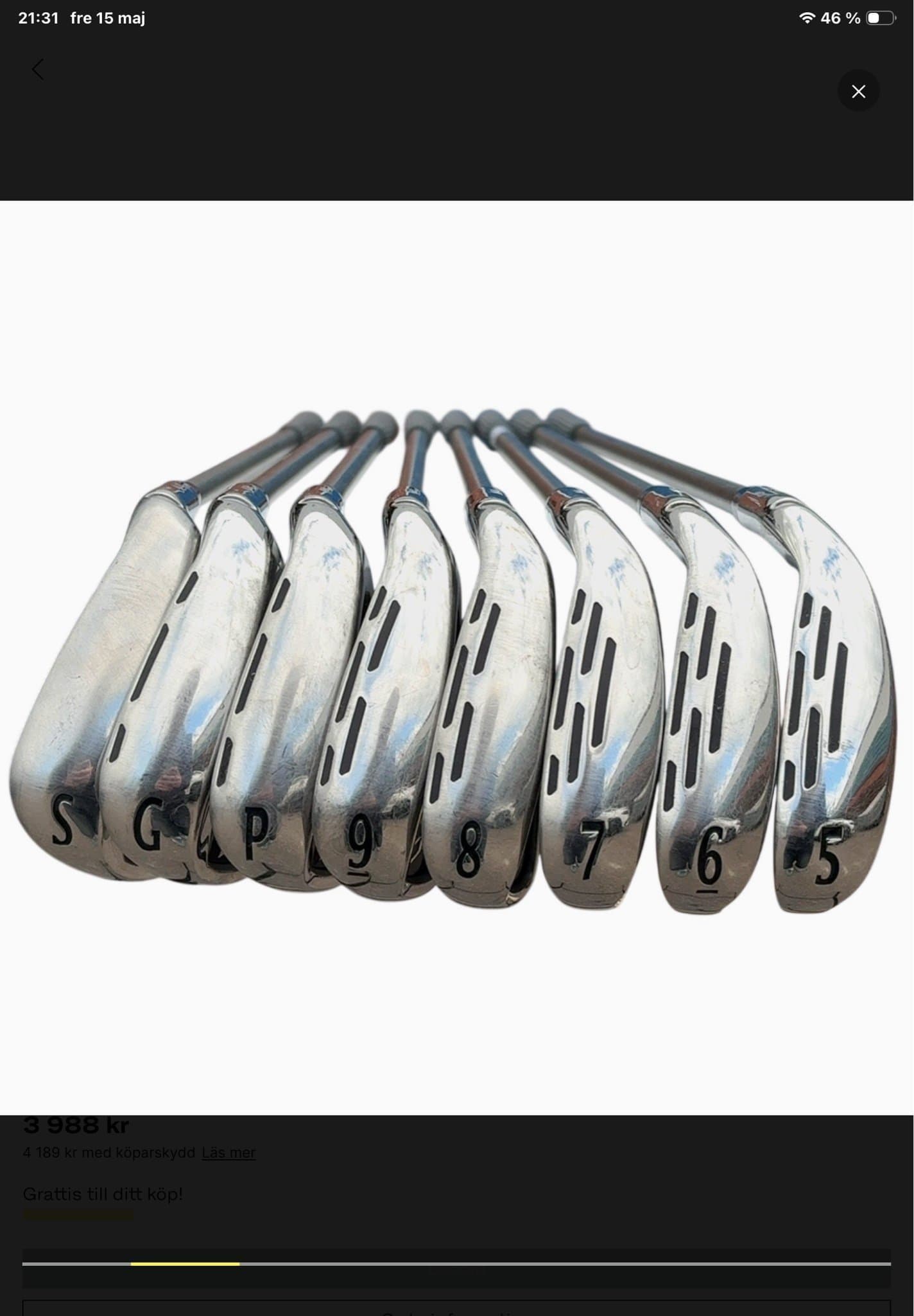 Wilson Staff D7 Järnklubbor (5-PW GW och SW