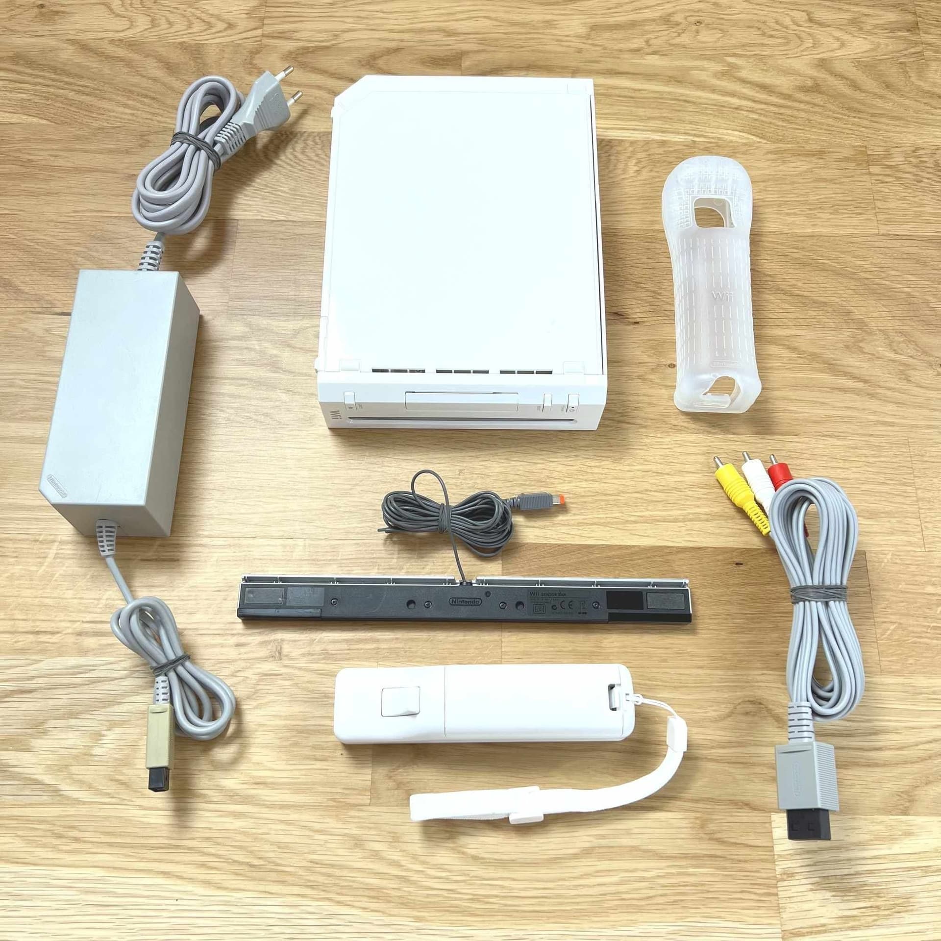 Nintendo Wii Konsol med kontroll och tillbehör | Bra skick